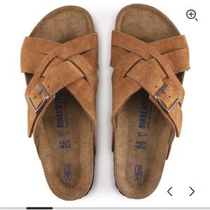 NWT Birkenstock Lugano Soft Footbed Sandals (unisex)
